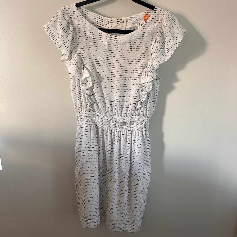BCBGeneration Flutter Sleeve Dress